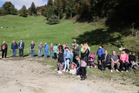 Odprtje odseka prenovljene ceste na motniško Belo (5)
